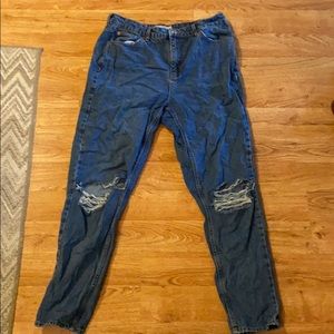 Top shop mom jeans